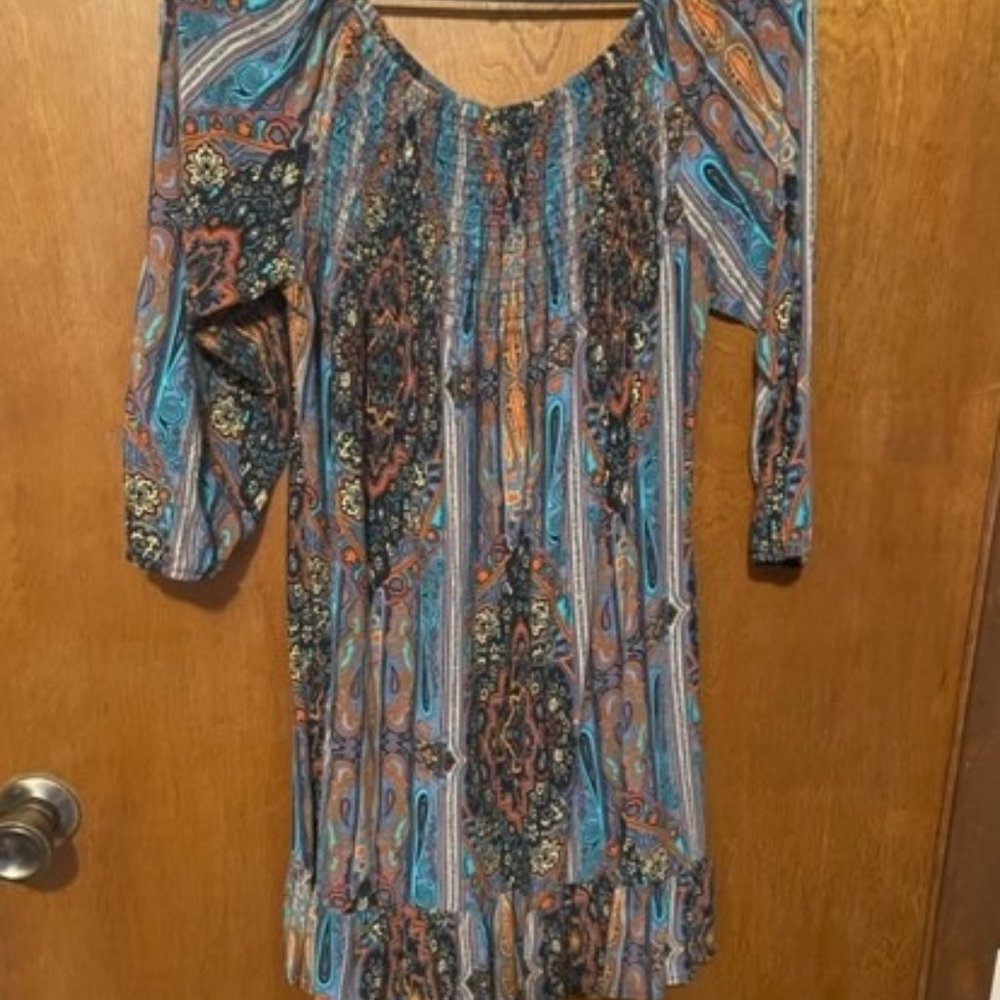 Short dress/long tunic top